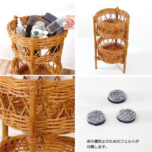 アラログ ラウンド 2段バスケット<br...の詳細画像4