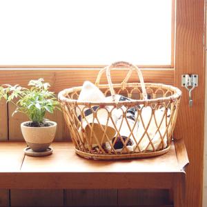 イケア（IKEA） バスケット かご 籐 54x39cm z00394945 SNIDAD