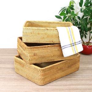 収納ケースバスケット L＆M＆S 3個セット /かご収納ケース : MERCADO