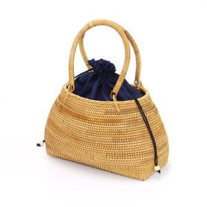 ベトナムラタン製 アジアン ふっくらフォルムか...の詳細画像3