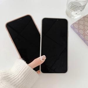 マットシリコン iPhoneケース iPhon...の詳細画像4