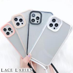 ストラップ付 TPU クリア iPhoneケース スマホケース スマホカバー iPhone 14 14pro 14plus 14promax