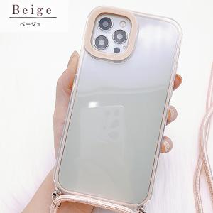 ストラップ付 TPU クリア iPhoneケー...の詳細画像4