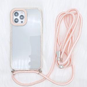 ストラップ付 TPU クリア iPhoneケー...の詳細画像5