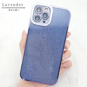 メタルフレーム グリッター ラメ iPhone...の詳細画像1