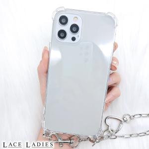チェーンストラップ付 TPU クリア iPhoneケース スマホケース スマホカバー iPhone 13 13pro 13mini iPhone