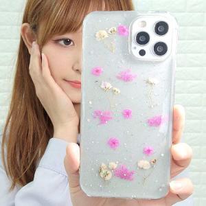 ドライフラワー クリア iphone ケース ...の詳細画像4