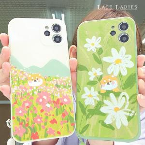 油絵風 iPhoneケース iPhone12 ケース iphone スマホ カバー