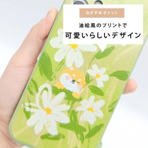 油絵風 iPhoneケース iPhone12 ...の詳細画像1