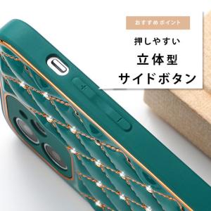 ラインストーン付き iPhone12 ケース ...の詳細画像2