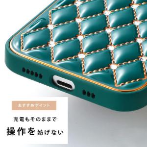 ラインストーン付き iPhone12 ケース ...の詳細画像3