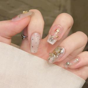 バラエティ ローズ ドット デザイン ネイルチッ...の商品画像
