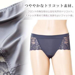 バックレース ボーイレングスショーツ レディー...の詳細画像3
