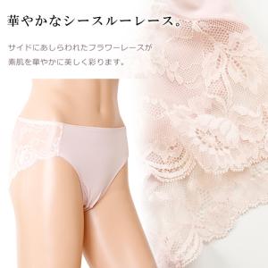 サイドレース スタンダードショーツ レディース...の詳細画像2