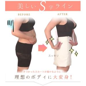 ハイウエスト ガードル 大きいサイズ ウエスト...の詳細画像1
