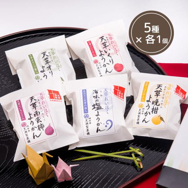 宝石 ようかん (5種入り) 天草謹製認定品 珍しい お取り寄せ お土産 ギフト 贈り物 内祝 誕生...