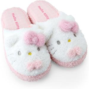 ハローキティ ふわふわスリッパ　レトロ　レア　サンリオ　未使用 新品 サンリオ ハローキティ 50周年 スリッパ ルームシューズ
