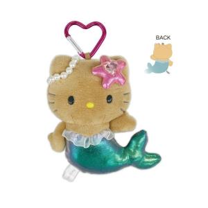 ハローキティ キティちゃん ファンタジーマスコットキーホルダー マーメイド 日焼けグリーン KT01-19 サンリオ SANRIO