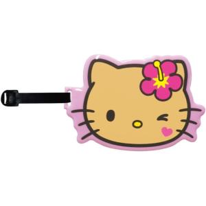 ケイカンパニー ハローキティ キティちゃん 日焼けシリーズ ダイカットPVCケース ピンク ハイビス...
