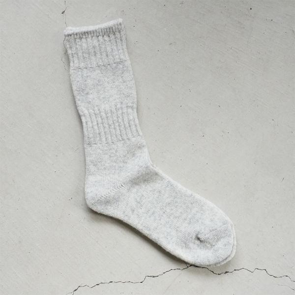 evam eva エヴァムエヴァ wool cashmere rib socks ウール カシミア ...