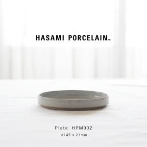 ハサミポーセリン プレート 波佐見焼 皿 北欧 HPM002 クリア 14.5cm 平皿 食器 HASAMI PORCELAIN