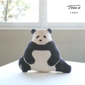 tomotake トモタケ 動物クッション 月の輪ぐま インテリア