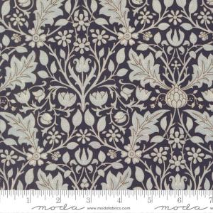 moda fabrics(モダ・ファブリックス)William Morris ウィリアムモリス シーチング生地＜Triple Net Florals＞（トリプル・ネット・フローラルズ）ネイビー