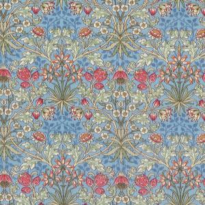 moda fabrics(モダ・ファブリックス)William Morris ウィリアムモリス シーチング生地＜HYACINTH 1900-1912＞（ヒヤシンス）WEDGEWOODウェッジウッド 33496-13｜merci-fabric