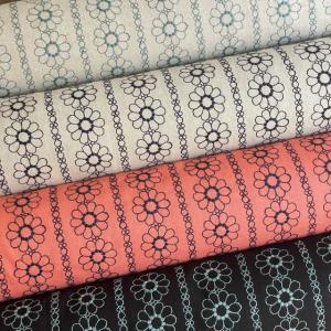 国産 綿麻キャンバス刺繍 生地 金沢産 日本製 ...の商品画像