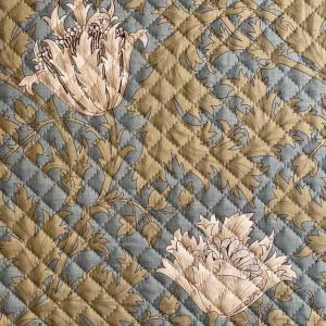 moda fabrics William Morris ウィリアムモリス シーチングキルティング生地＜Anemone＞(アネモネ)＜ARONA BLUE(アロナブルー)＞｜merci-fabric