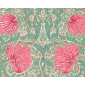 moda fabrics(モダ・ファブリックス)William Morris ウィリアムモリス シーチング生地＜Pimpernel＞(ピンパネル)SAGE ROSE セージローズ 8365-63｜merci-fabric