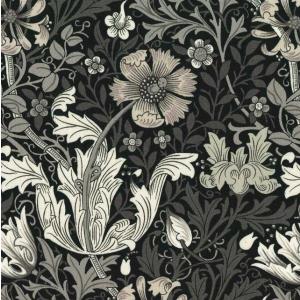 moda fabrics(モダ・ファブリックス)William Morris ウィリアムモリス シーチング生地＜Compton＞（コンプトン）EBONY エボニー 8383-16