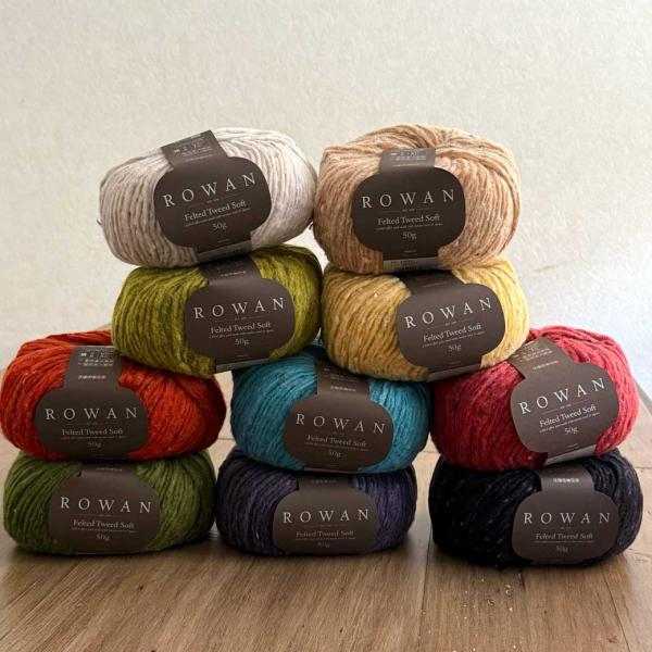 ROWANローワン Felted Tweed Soft フェルテッドツイードソフト 毛糸 DMC