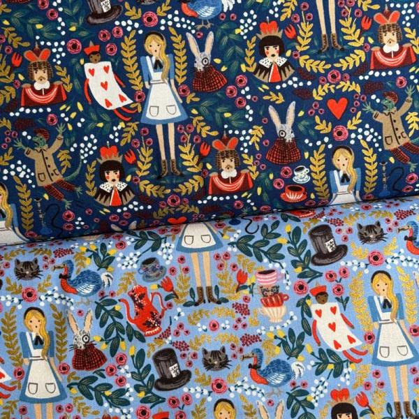 USAコットン COTTON+STEEL コットン＋スティール・シーチング生地＜WONDERLAND...