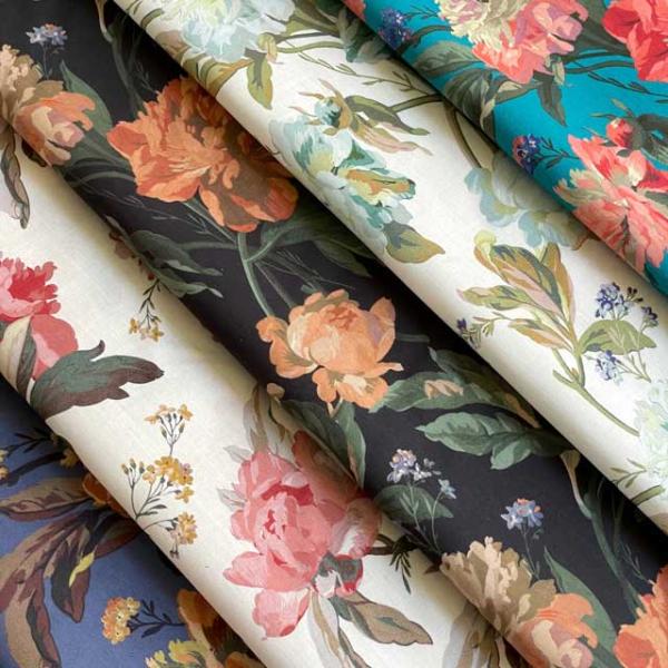 LIBERTYリバティプリント 国産タナローン生地(エターナル)カットクロスセット5枚入り＜Deca...