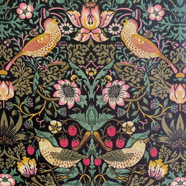 moda fabrics William Morris ウィリアムモリス シーチングラミネート生地＜...