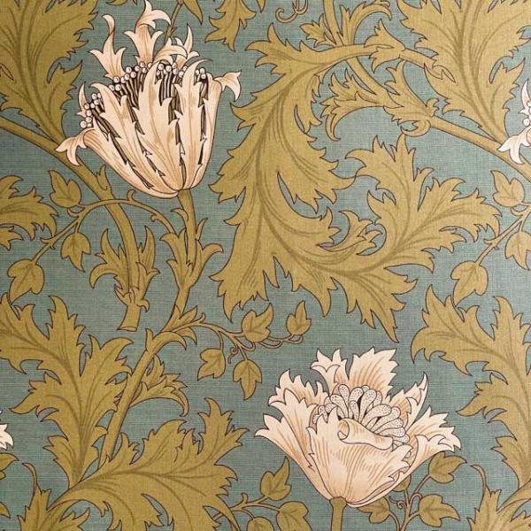 moda fabrics William Morris ウィリアムモリス シーチングラミネート生地＜...