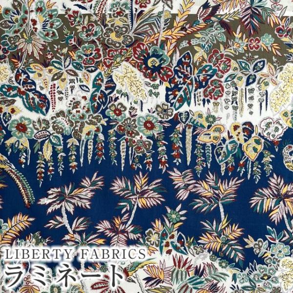 LIBERTYリバティプリント 国産つや消しラミネート【エターナル】＜Aviary Paisley＞...