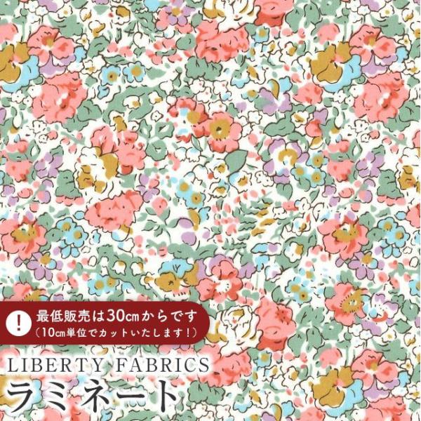 LIBERTYリバティプリント・つや消しラミネート(ビニールコーティング生地)Claire-Aude...