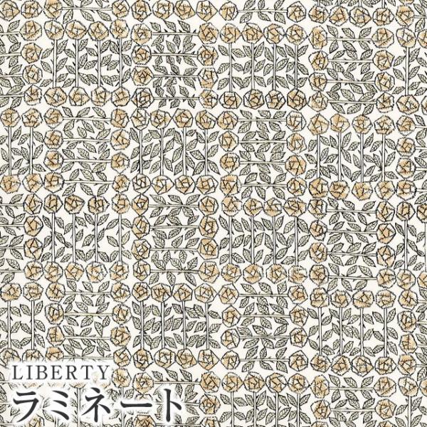 LIBERTYリバティプリント・つや消しラミネート(ビニールコーティング生地)SleepingRos...