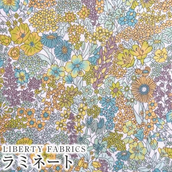 LIBERTYリバティプリント・つや消しラミネート(ビニールコーティング生地)Margaret An...