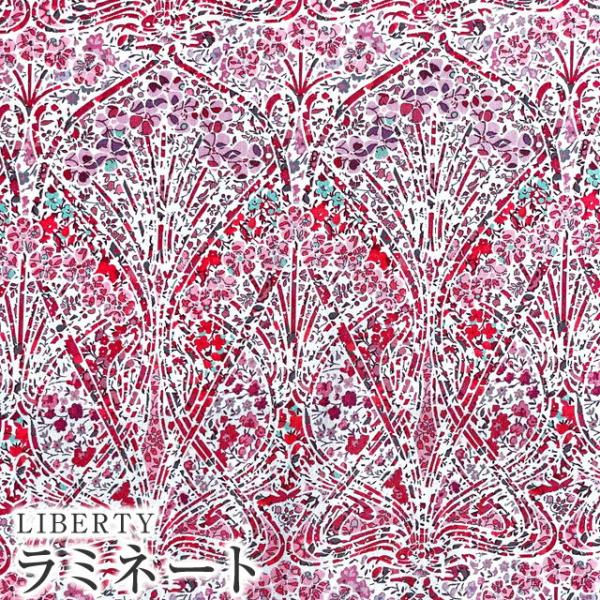 LIBERTYリバティプリント 国産つや消しラミネート＜Ianthe Blossom＞(アイアンシブ...