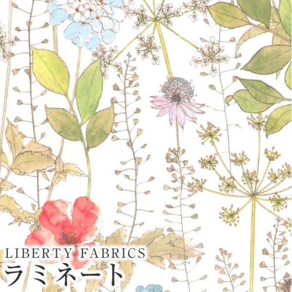 LIBERTYリバティプリント・国産つや消しラミネート(ビニールコーティング生地)Irma(イルマ)...