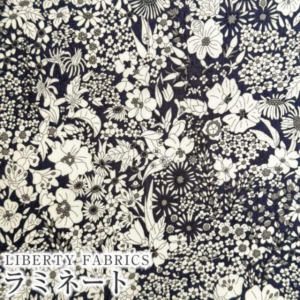 LIBERTYリバティプリント・つや消しラミネート(ビニールコーティング生地)Patrick Gor...