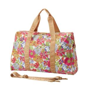 LIBERTYリバティプリントを使ったボストンバッグAngelicaGarla(アンジェリカガーラ)ピンク MILESTO hopping marche【MLS209-AGPK】 リバティ 生地