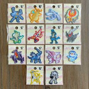 ポケットモンスター 刺繍シールワッペン ・ 刺繍 プリント ポケモン