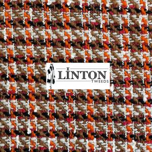 LINTONリントン シャネルツイード生地 ＜Ring Slab-A＞(リングスラブ)｜merci-fabric