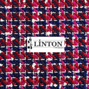 LINTONリントン シャネルツイード生地 ＜Ring Slab-C＞(リングスラブ)｜merci-fabric