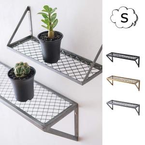 POSH LIVING（ポッシュリビング） ウォールシェルフ L アイアン