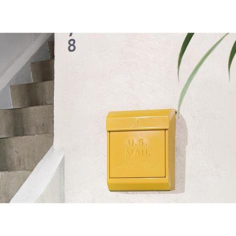 旗あり ポスト 郵便受け エンボスあり アートワークスタジオ  U.S. Mail box 2　ユー...